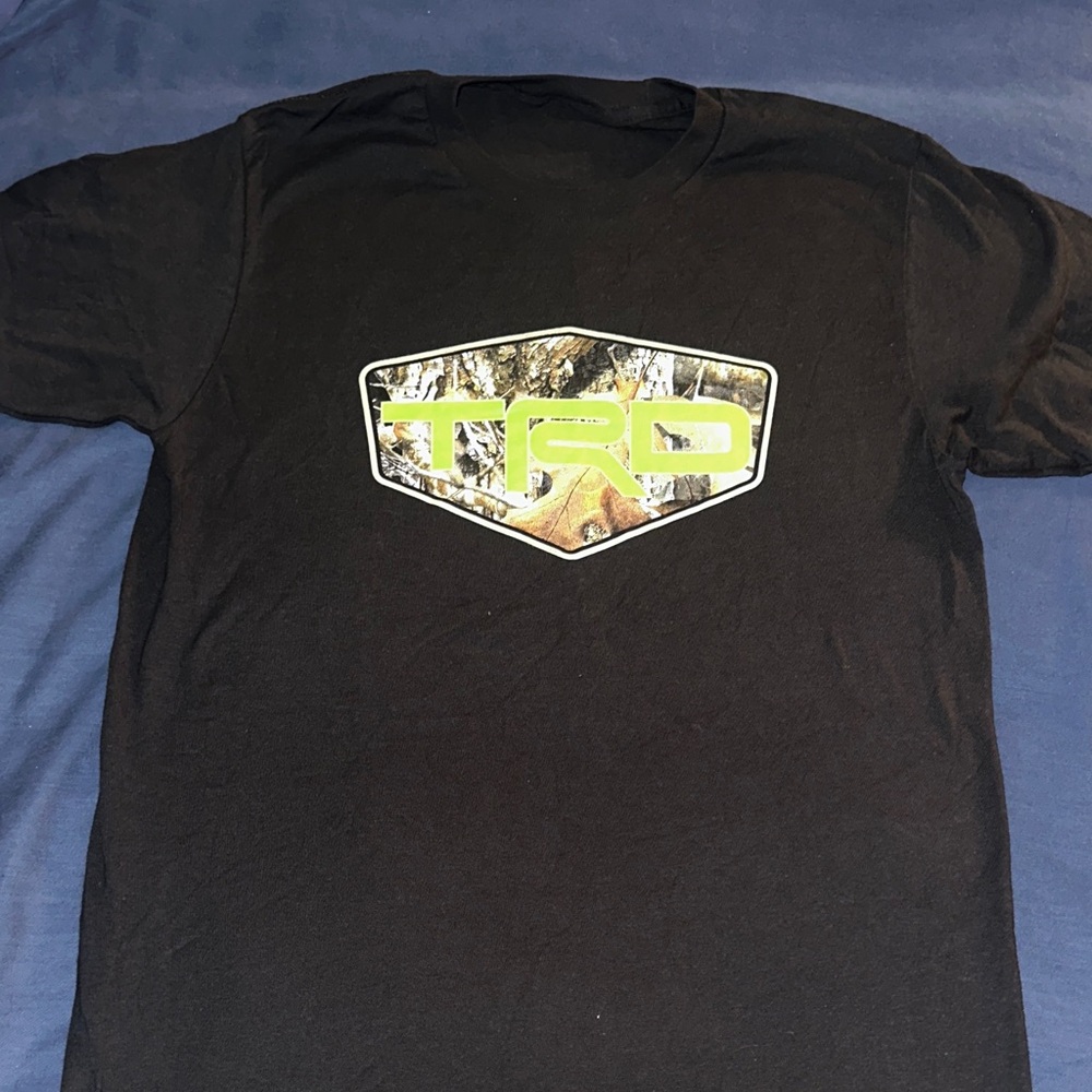 TRD Logo Short Sleeve T-Shirt in Black